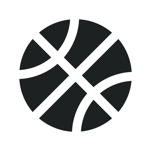basketbal Generic Glyph icoon