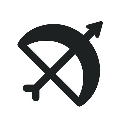 弓と矢 Generic Glyph icon