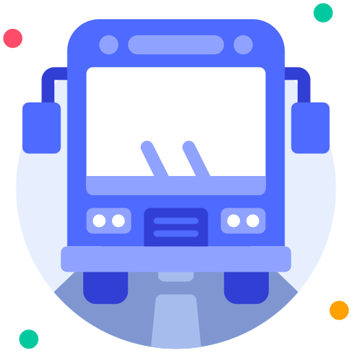 bus Generic Rounded Shapes icon