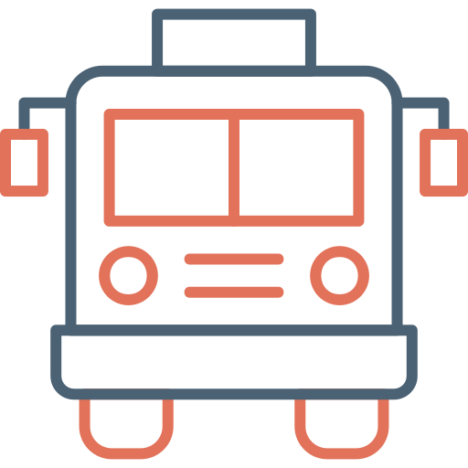 bus Generic Outline Color icon