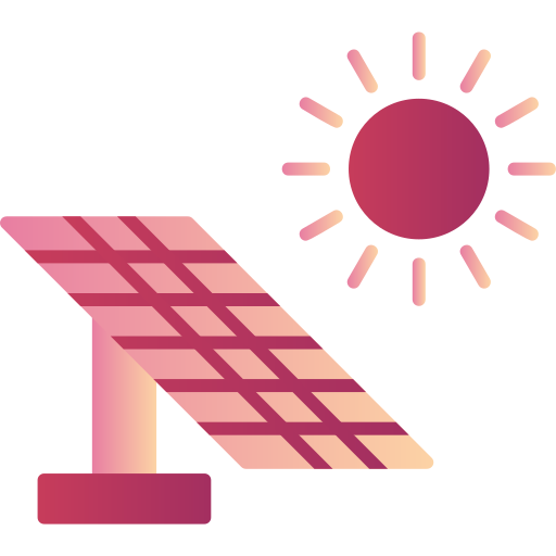 pannello solare Generic Flat Gradient icona