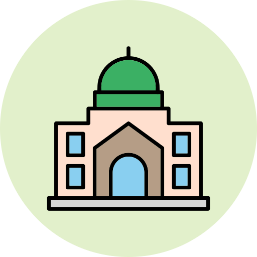 moschee Generic Outline Color icon