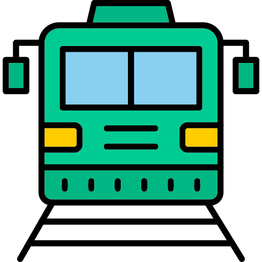 treno Generic Outline Color icona