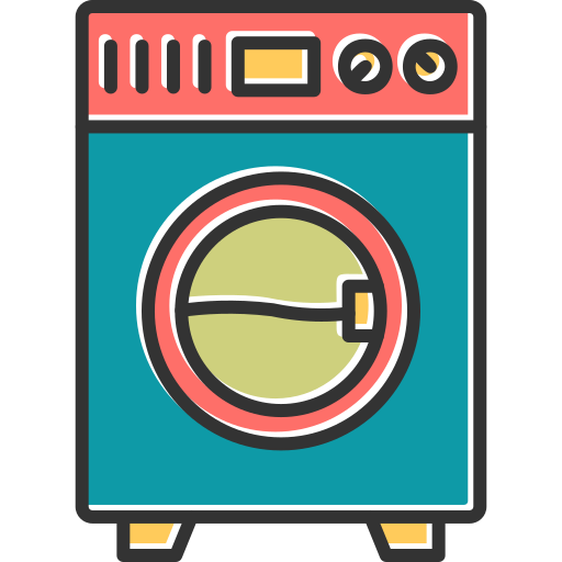세탁기 Generic Color Omission icon