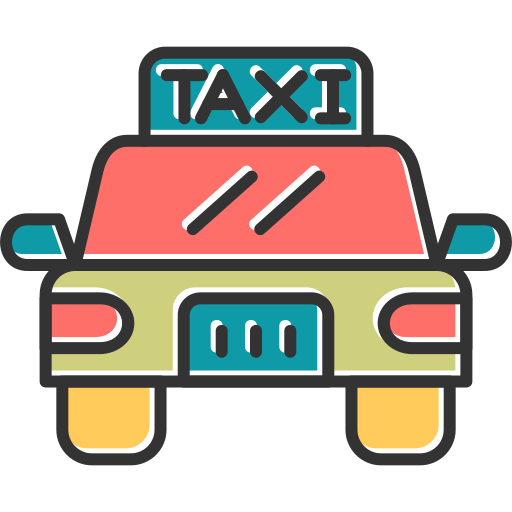 タクシー Generic Color Omission icon