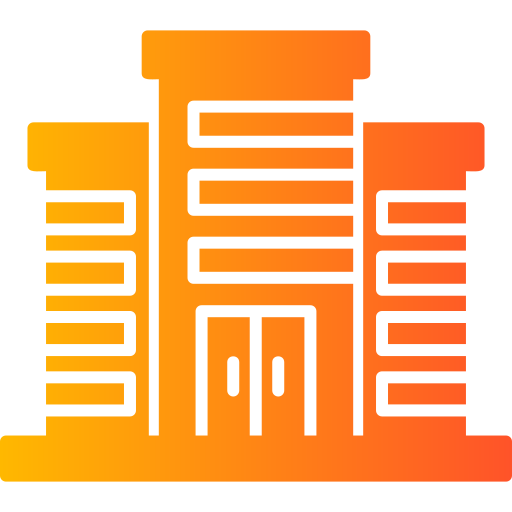 edificio Generic Flat Gradient icono