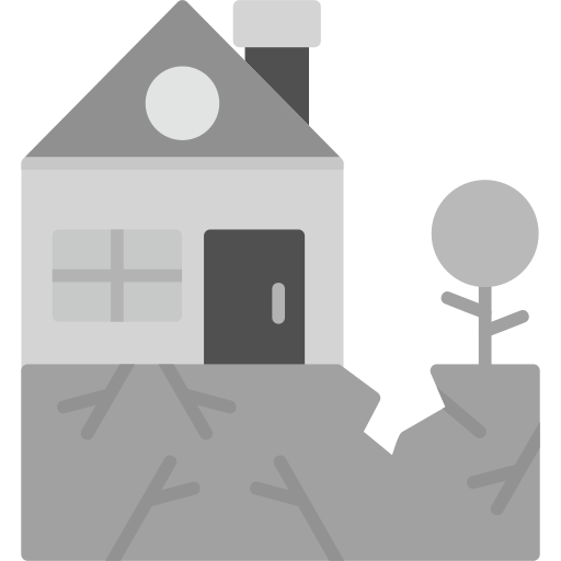 地震 Generic Grey icon