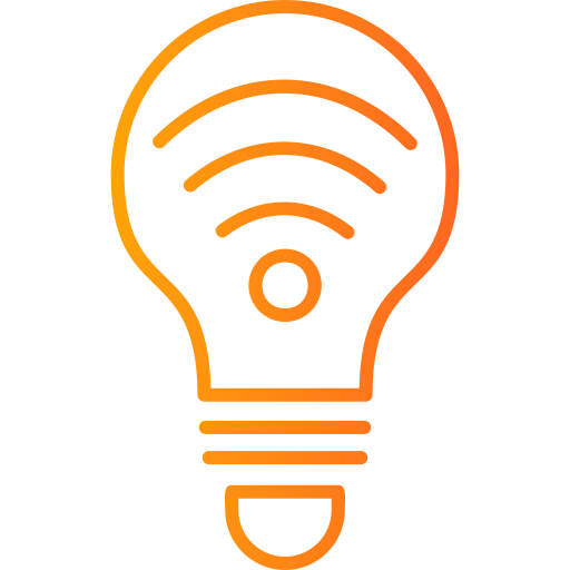 Smart bulb Generic Gradient icon