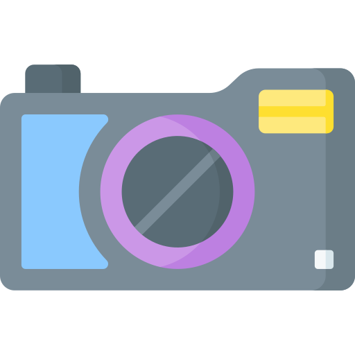 cámara digital Special Flat icono