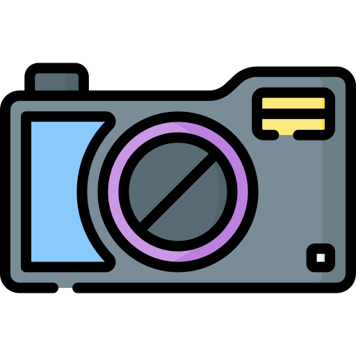 digitalkamera Special Lineal color icon