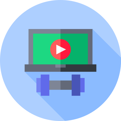 Video Flat Circular Flat icon