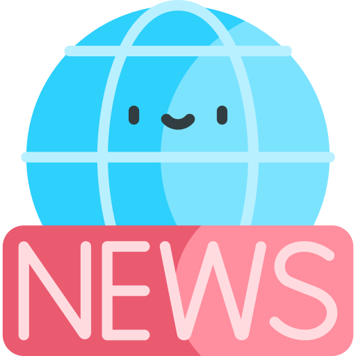 뉴스 Kawaii Flat icon