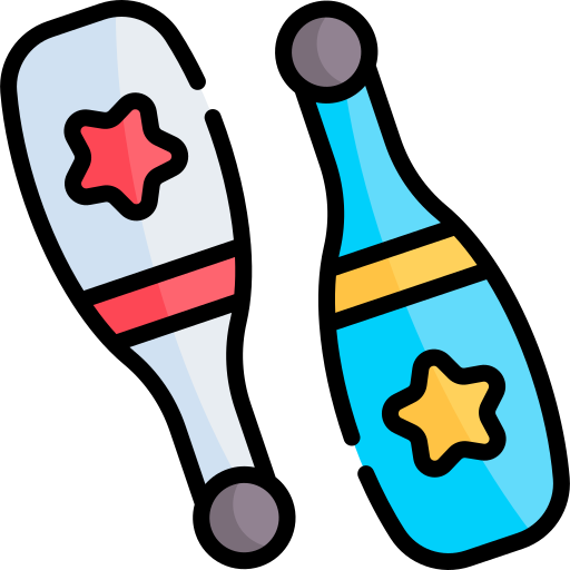 jonglieren Kawaii Lineal color icon