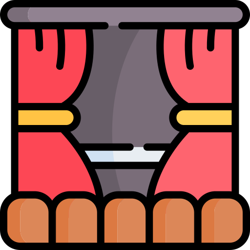 Theater Kawaii Lineal color icon