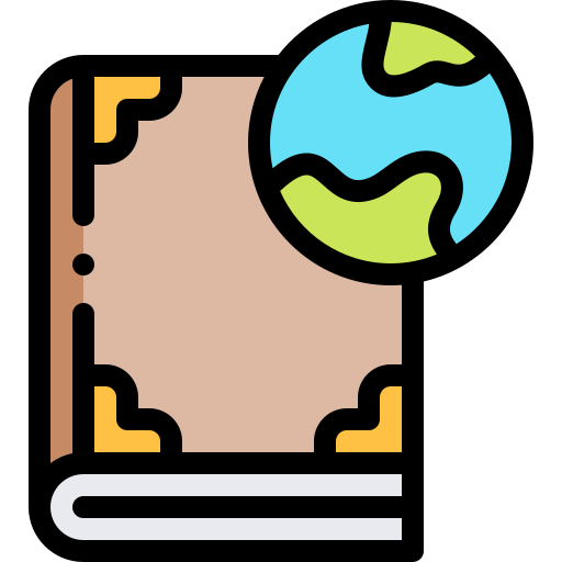 International literacy day Detailed Rounded Lineal color icon