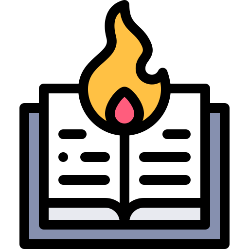 Book Detailed Rounded Lineal color icon