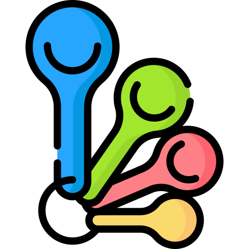 Measuring spoons Special Lineal color icon