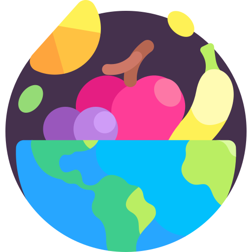 world vegetarian day Detailed Flat Circular Flat icono