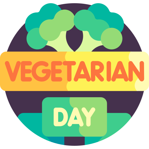 wereld vegetarische dag Detailed Flat Circular Flat icoon