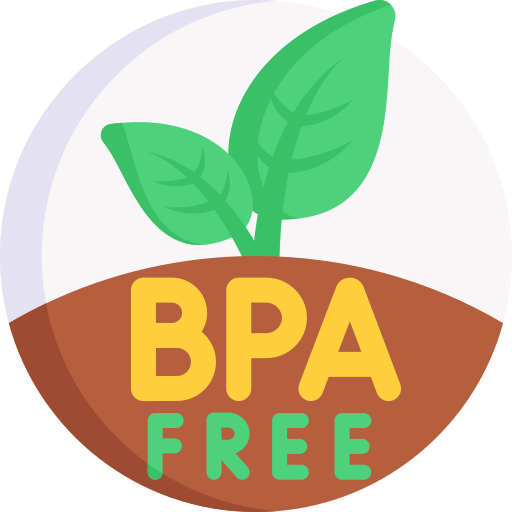 Bpa free Detailed Flat Circular Flat icon