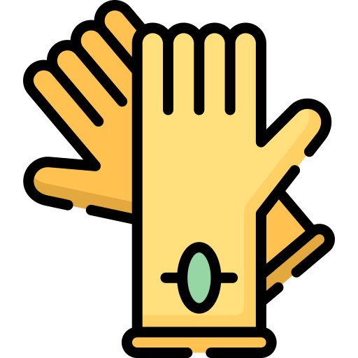 guantes de goma Special Lineal color icono