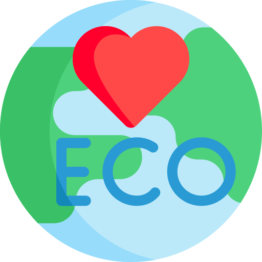 ecologico Detailed Flat Circular Flat icona