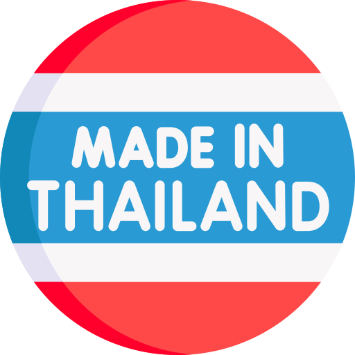 hecho en tailandia Detailed Flat Circular Flat icono