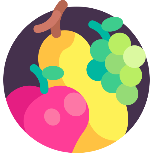 Fruits Detailed Flat Circular Flat icon