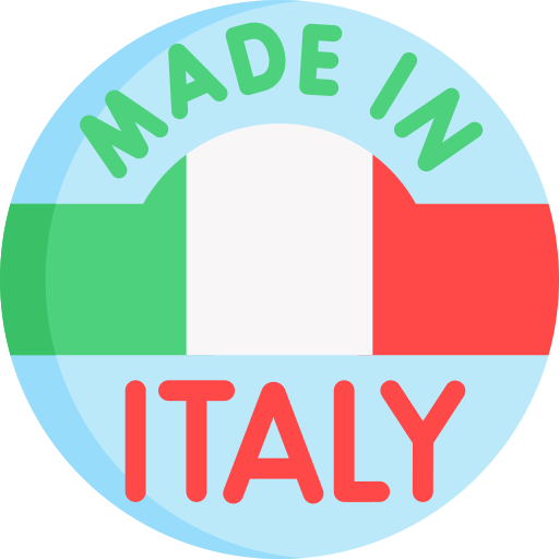wyprodukowane we włoszech Detailed Flat Circular Flat ikona