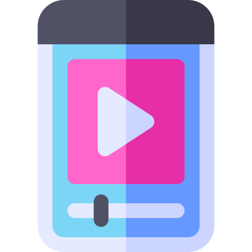 muziek-app Basic Rounded Flat icoon