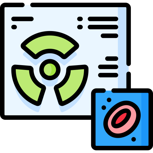 Radiation Special Lineal color icon