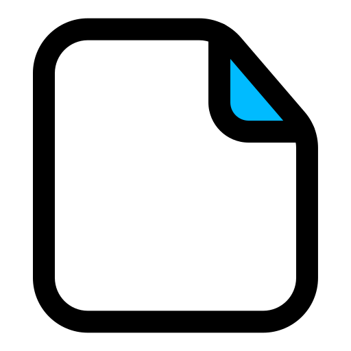 File Generic Fill & Lineal icon