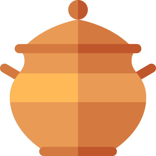 garnek Basic Rounded Flat ikona