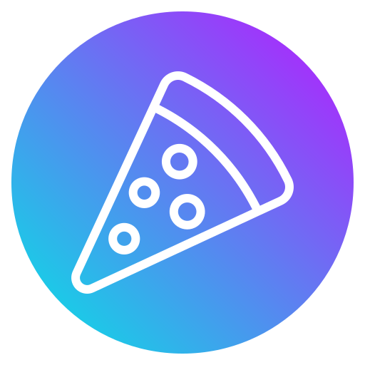 pizza Generic Flat Gradient icono