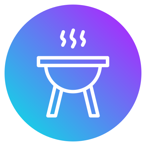 grill Generic Flat Gradient icon