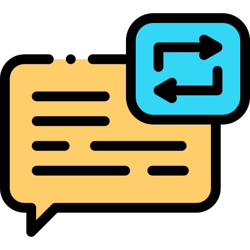 Message Detailed Rounded Lineal color icon