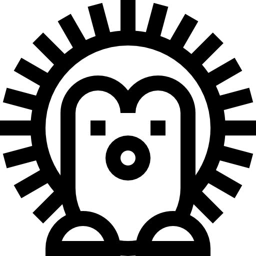 Ежик Basic Straight Lineal иконка