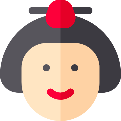 일본어 Basic Rounded Flat icon
