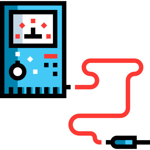 온도계 Detailed Straight Lineal color icon