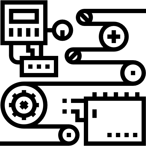 mechanizm Detailed Straight Lineal ikona