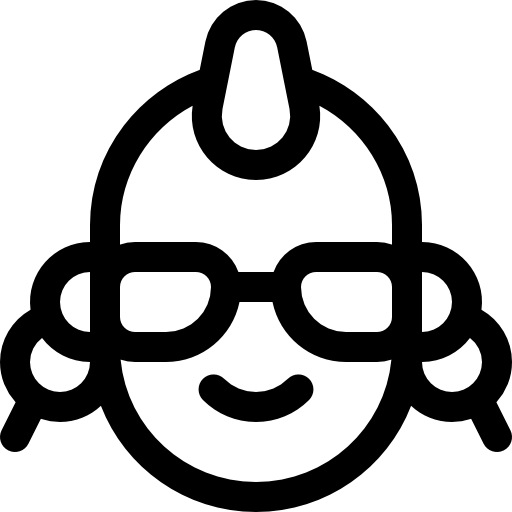 パンク Basic Rounded Lineal icon