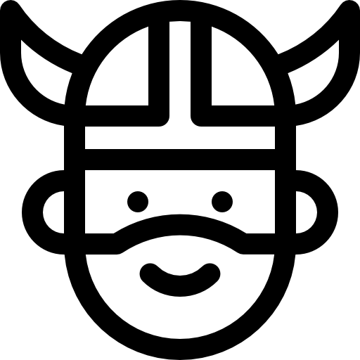 바이킹 Basic Rounded Lineal icon