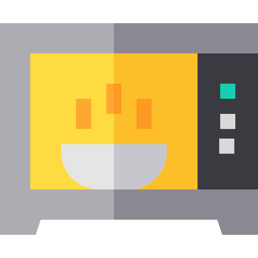 Microwave Basic Straight Flat icon