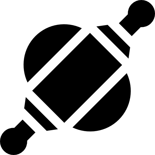rodillo Basic Straight Filled icono