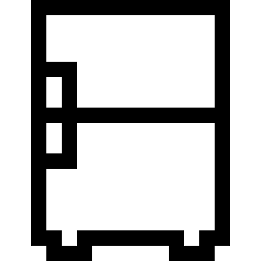 lodówka Basic Straight Lineal ikona