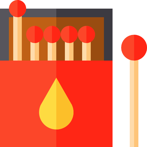 Matches Basic Straight Flat icon