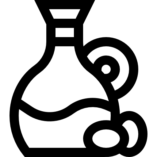 oliva Basic Straight Lineal icona