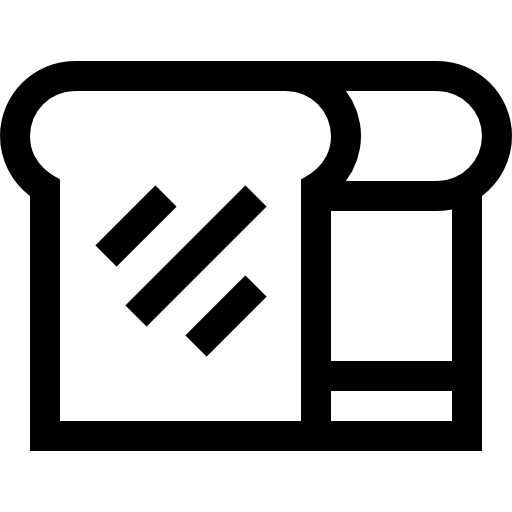 un pan Basic Straight Lineal icono