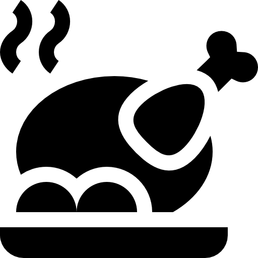 brathähnchen Basic Straight Filled icon