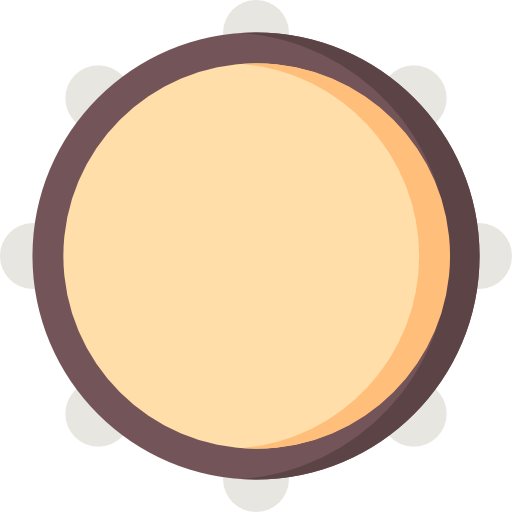 탬버린 Special Flat icon
